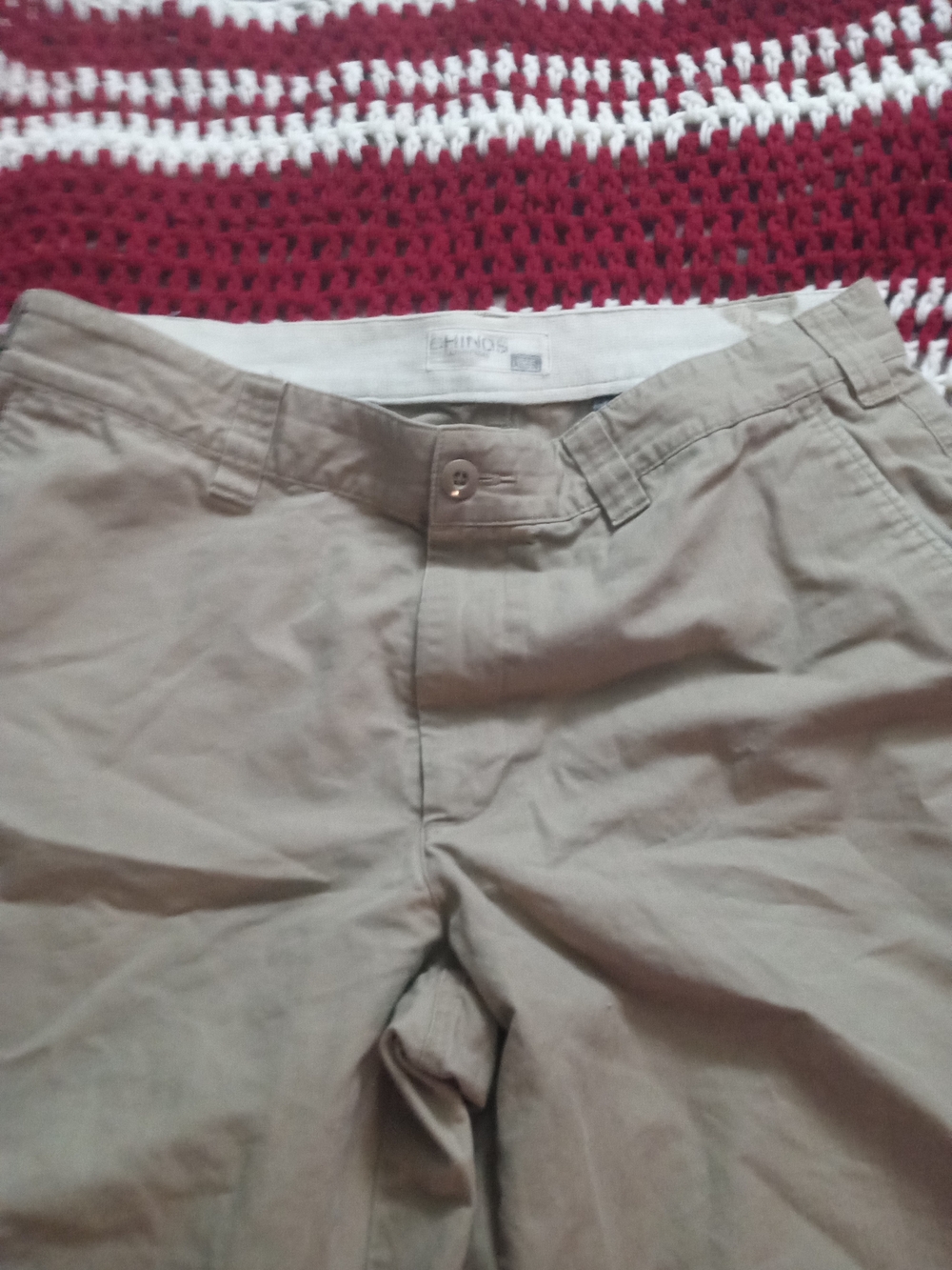 Men's Beige Chino Pants - Chinos - Picture 4 of 9